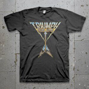 Allied Forces Classic Rock Vintage Guitar Graphic Tee